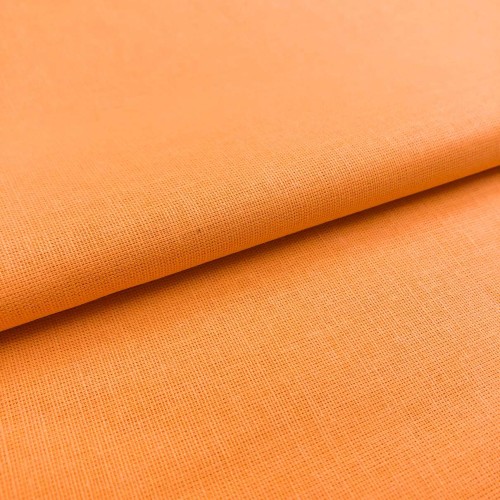 Cambraia de Algodão Promocional 100% Algodão 2,20m Largura - Laranja claro