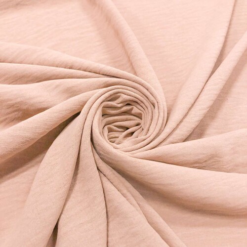 Crepe Air Flow Duna 100% Poliéster 1,50m Largura - Nude
