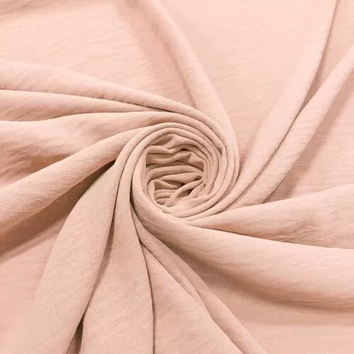 Crepe Air Flow Duna 100% Poliéster 1,50m Largura - Nude