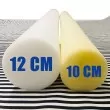 Espuma Cilíndrica 12 Centímetros de Diâmentro - 1,28m Largura - Liso