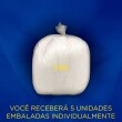 Fibra Siliconada 5 Pacotes de 1kg 100% Poliéster - Cor unica