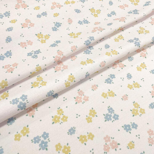 Flanela Cueiro Estampa Exclusiva JLM Coleção So Cute 100% Algodão 0,78M Largura - Floral