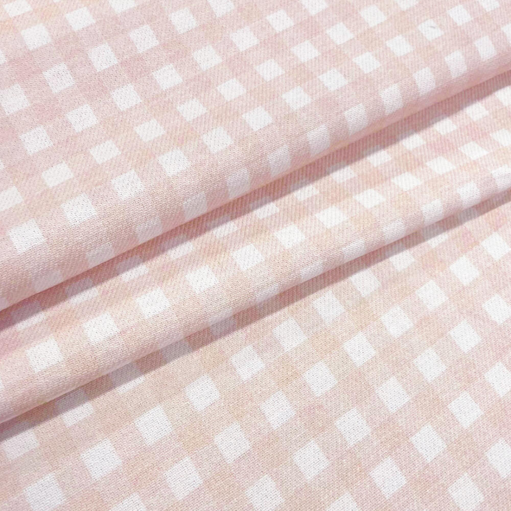 Flanela Cueiro Estampa Exclusiva JLM Coleção So Cute 100% Algodão 0,78M Largura - Xadrez