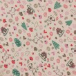 Flanela Cueiro Estampada Coelhinhos 100% Algodão 0,78m Largura - Variante 2