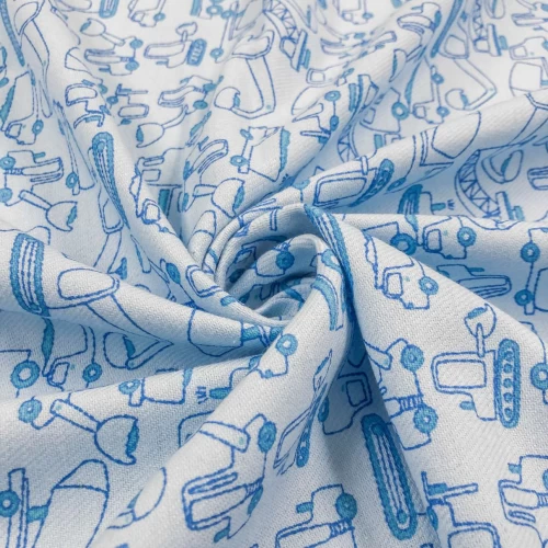 Flanela Cueiro Estampada - Construção - 100% Algodão - Variante 1 Flanela Cueiro Estampada - Construção - 100% Algodão - Variante 1