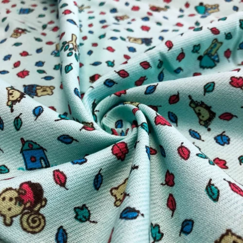 Flanela Cueiro Estampada - Esquilo Baby - 100% Algodão - Variante 3 Flanela Cueiro Estampada - Esquilo Baby - 100% Algodão - Variante 3