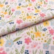 Flanela Cueiro Estampa Exclusiva JLM Floral 100% Algodão 0,78M Largura - Variante 1