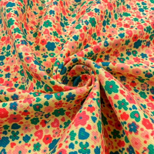 Flanela Cueiro Estampada - Florzinhas - 100% Algodão - Variante 2 Flanela Cueiro Estampada - Florzinhas - 100% Algodão - Variante 2