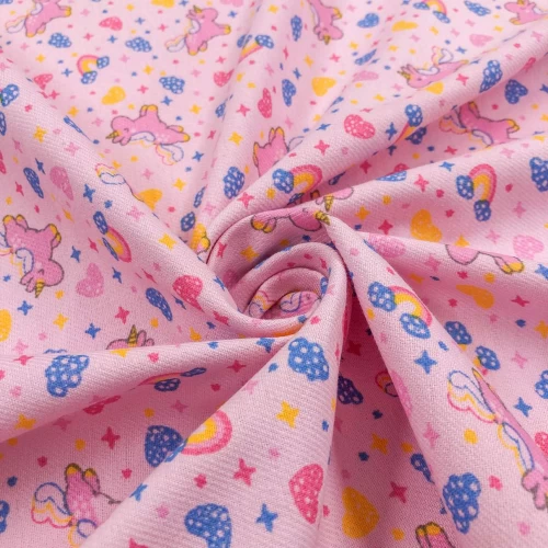 Flanela Cueiro Estampada - Sweet Unicórnio - 100% Algodão - Variante 3 Flanela Cueiro Estampada - Sweet Unicórnio - 100% Algodão - Variante 3