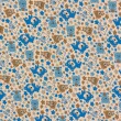 Flanela Cueiro Estampada Ursinho com Estrelas 100% Algodão 0,78m Largura - Variante 2
