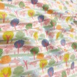 Flanela Cueiro Exclusiva JLM Árvores Candy Color 100% Algodão 0,78m Largura - Variante 1