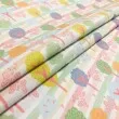 Flanela Cueiro Exclusiva JLM Árvores Candy Color 100% Algodão 0,78m Largura - Variante 1