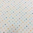 Flanela Cueiro Exclusiva JLM Poa Tons Pasteis 100% Algodão 0,78m Largura - Variante 1