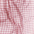 Flanela Cueiro Exclusiva JLM Xadrez 100% Algodão 0,78m Largura - Rosa bebê