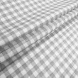 Flanela Cueiro Exclusiva JLM Xadrez 100% Algodão 0,78m Largura - Cinza