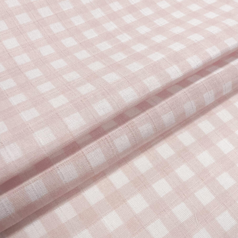 Fralda Estampa Exclusiva JLM Coleção So Cute 100% Algodão 0,75m Largura - Xadrez