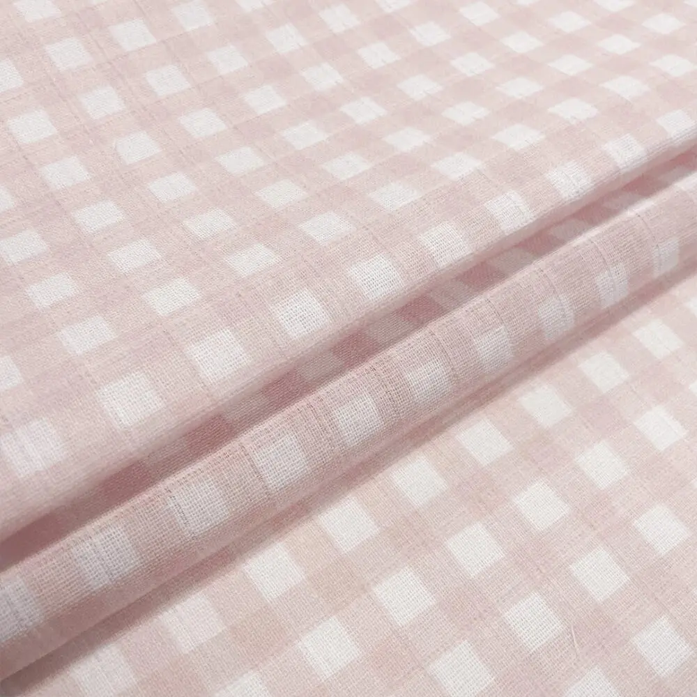 Fralda Estampa Exclusiva JLM Coleção So Cute 100% Algodão 0,75m Largura - Xadrez