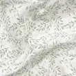 Fralda Estampa Exclusiva JLM Raminhos Verdes 100% Algodão 0,75m Largura - Variante 1