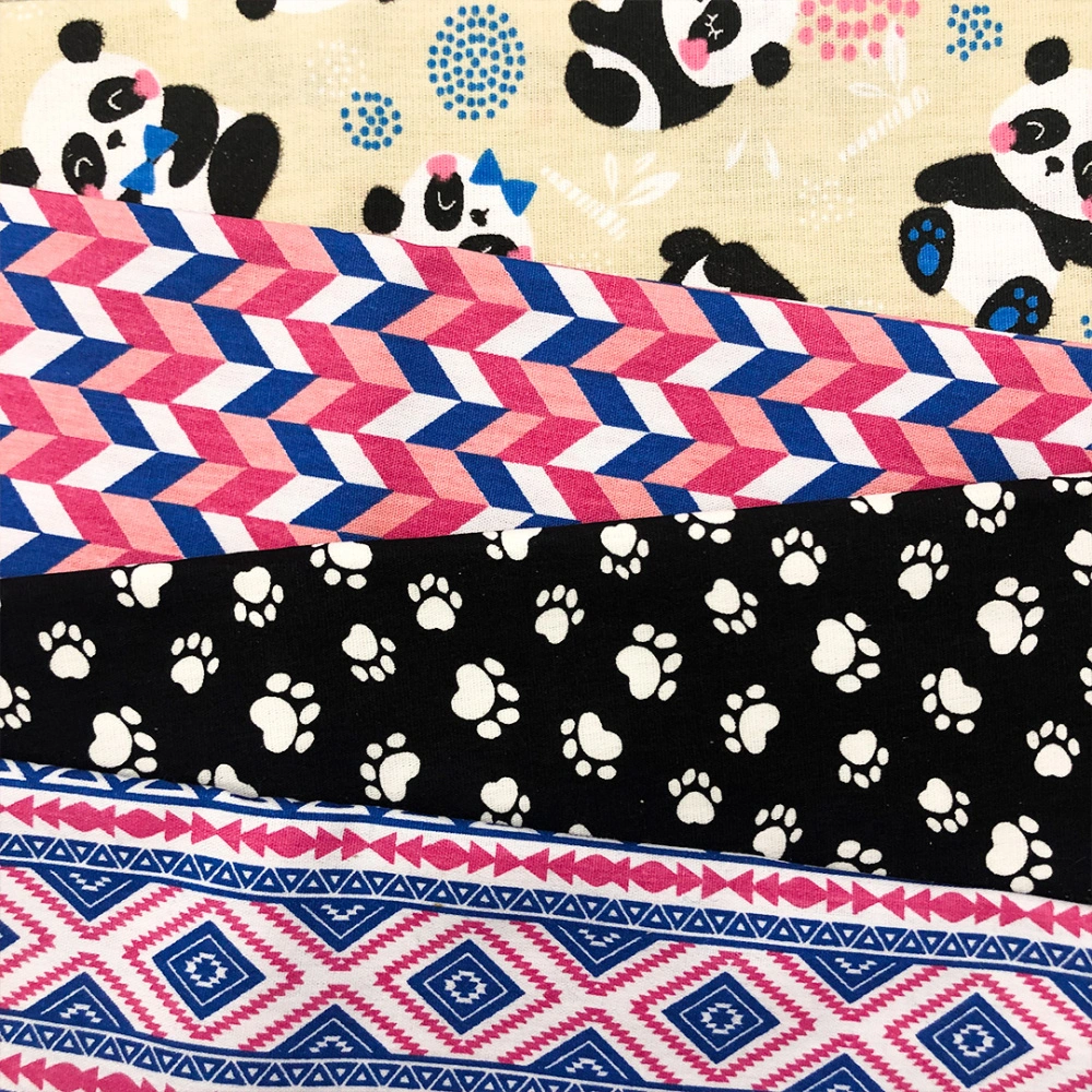 KIT Composê - 4 Cortes de Tecido - 100% Algodão - Variante 64