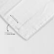 Kit 3 unid Fralda de Ombro Mabber Barra para Pintar e Bordar Modelo Estrela com Acabamento de Crochê 100% Algodão 37x80 - Branco