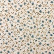 Linho Estampado Premium Raminhos 80% Algodão 20% Linho - Variante 1