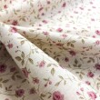 Linho Estampado Premium Raminhos 80% Algodão 20% Linho - Variante 2