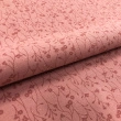 Linho Estampado Premium Raminhos Composê 80% Algodão 20% Linho - Rosê Linho Estampado Premium Raminhos Composê 80% Algodão 20% Linho - Rosê