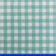 Linho Estampado Premium Xadrez 80% Algodão 20% Linho - Azul turquesa Linho Estampado Premium Xadrez 80% Algodão 20% Linho - Azul turquesa
