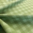 Linho Estampado Premium Xadrez 80% Algodão 20% Linho - Verde