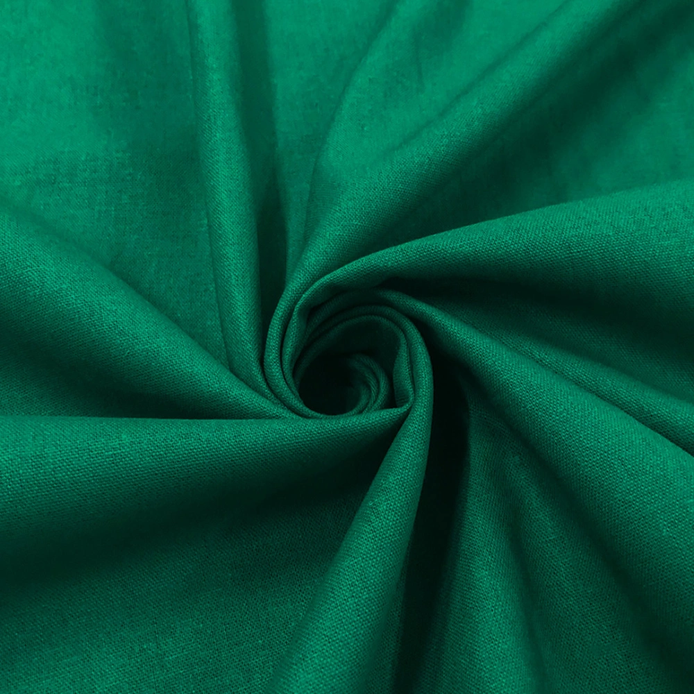 Linho Misto Liso Pré Lavado 55% Linho 45% Viscose 1,33m Largura - Verde bandeira Linho Misto Liso Pré Lavado 55% Linho 45% Viscose 1,33m Largura - Verde bandeira