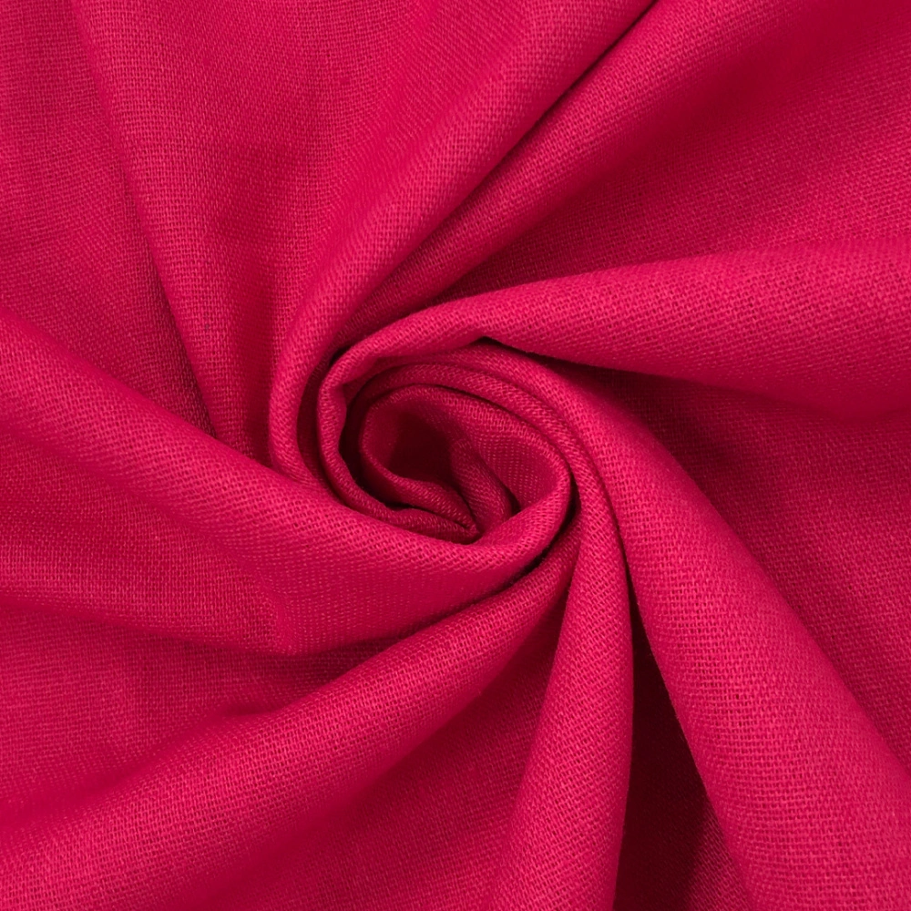 Linho Rústico Promocional 30% Linho 70% Viscose 1,38m Largura - Pink Linho Rústico Promocional 30% Linho 70% Viscose 1,38m Largura - Pink