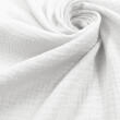 Lote Promocional Fralda Gaze de Algodao Musselina Dupla 100% Algodão 1,32m Largura - Branco