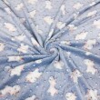 Manta Fleece 3D Cute Unicórnios 100% Poliéster 1,60m Largura - Variante 2