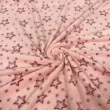 Manta Fleece 3D Estrela e Poá 100% Poliéster 1,60m Largura - Variante 1