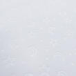 Manta Fleece Calandrada Infantil Lua e Estrela 100% Poliéster 1,60m Largura - Branco