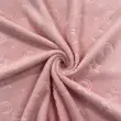 Manta Fleece Calandrada Infantil Lua e Estrela 100% Poliéster 1,60m Largura - Rosa Manta Fleece Calandrada Infantil Lua e Estrela 100% Poliéster 1,60m Largura - Rosa