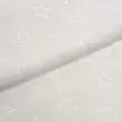 Manta Fleece Calandrada Infantil Lua e Estrela 100% Poliéster 1,60m Largura - Pérola