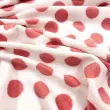 Manta Fleece Estampada Pelúcia Ultrasoft Poá Rosa Bebê 100% Poliéster 1,60m largura - Variante 1