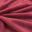 Manta Fleece Flanelada Lisa - 100% Poliéster - 2,5m Largura - Bordô