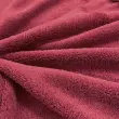 Manta Fleece Flanelada Lisa - 100% Poliéster - 2,5m Largura - Bordô