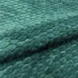 Manta Fleece com Relevo Colmeia 100% Poliéster 2,50m Largura - Verde esmeralda Manta Fleece com Relevo Colmeia 100% Poliéster 2,50m Largura - Verde esmeralda