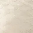 Manta Fleece com Relevo Geométrico 100% Poliéster 2,50m Largura - Bege claro