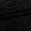 Manta Fleece com Relevo Jacquard 100% Poliéster 2.50m Largura - Preto Manta Fleece com Relevo Jacquard 100% Poliéster 2.50m Largura - Preto