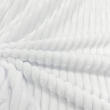 Manta Fleece com Relevo Jacquard 100% Poliéster 2.50m Largura - Branco