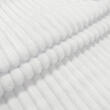 Manta Fleece com Relevo Jacquard 100% Poliéster 2.50m Largura - Branco