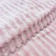 Manta Fleece com Relevo Jacquard 100% Poliéster 2.50m Largura - Rosê