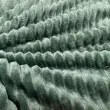 Manta Fleece com Relevo Jacquard 100% Poliéster 2.50m Largura - Verde envelhecido