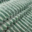 Manta Fleece com Relevo Jacquard 100% Poliéster 2.50m Largura - Verde envelhecido Manta Fleece com Relevo Jacquard 100% Poliéster 2.50m Largura - Verde envelhecido