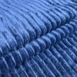 Manta Fleece com Relevo Jacquard 100% Poliéster 2.50m Largura - Azul marinho