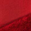 Manta Sherpa 100% Poliéster 1,60m Largura - Vermelho